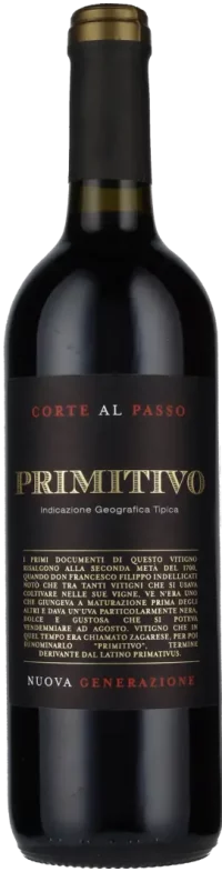 Corte Al Passo Primitivo Nuova Generazione 2025