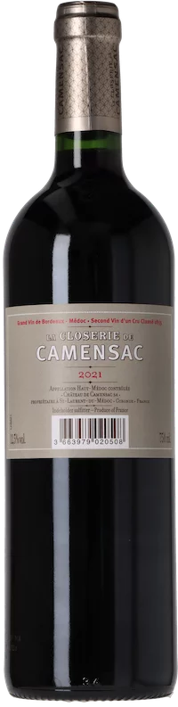 La Closerie de Camensac Haut-Médoc Rouge 2021