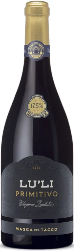 Masca del Tacco LuLi Primitivo 17% Limited Edition 2025