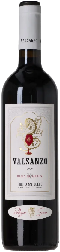 Valsanzo Ribera del Duero Crianza 12 Meses en Baricca 2020